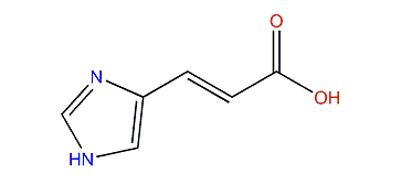 (E)-3-(1H-imidazol-5-yl)-prop-2-enoic acid